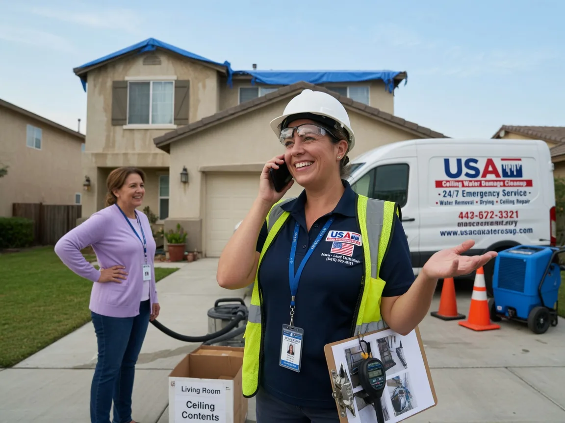 Ceiling Water Damage Restoration Briggs, TX FAQs