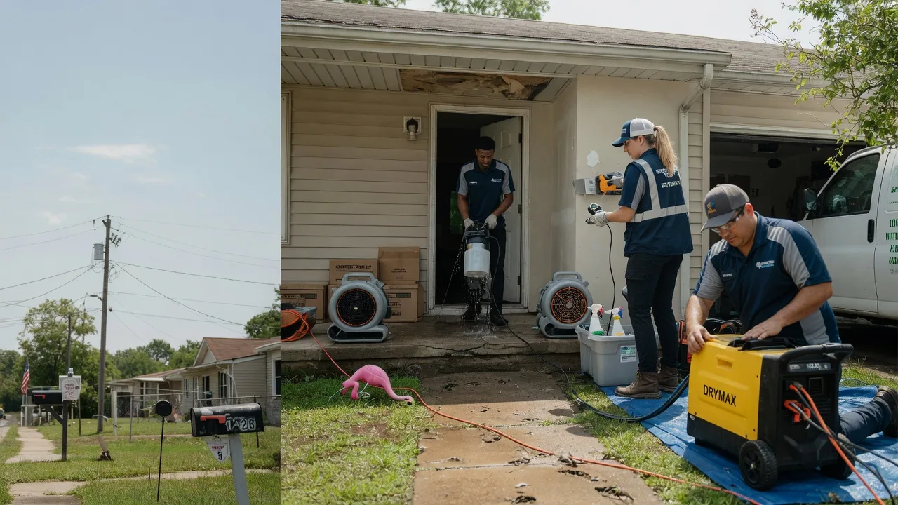 Storm Damage Water Removal in Briggs, TX near me
